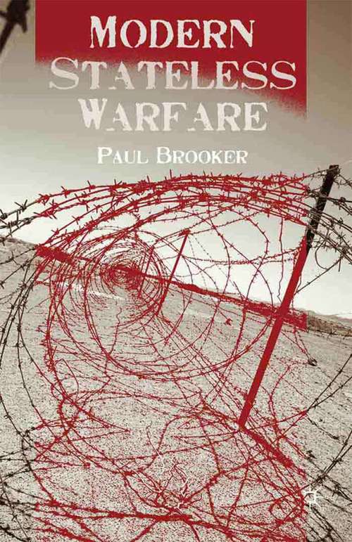 Book cover of Modern Stateless Warfare (2010)