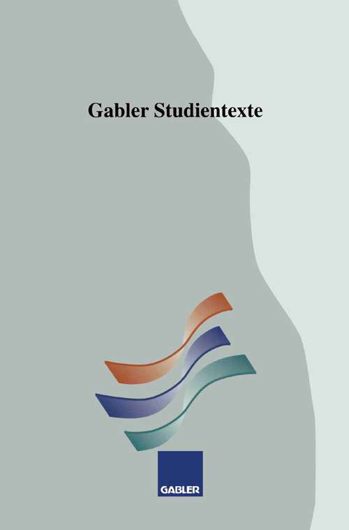 Book cover of Handelsrecht (1995) (Gabler-Studientexte)