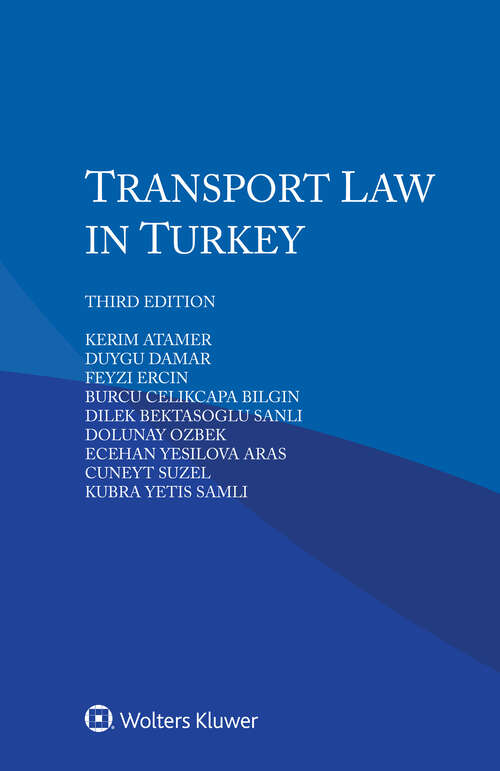 Book cover of Transport Law in Turkey