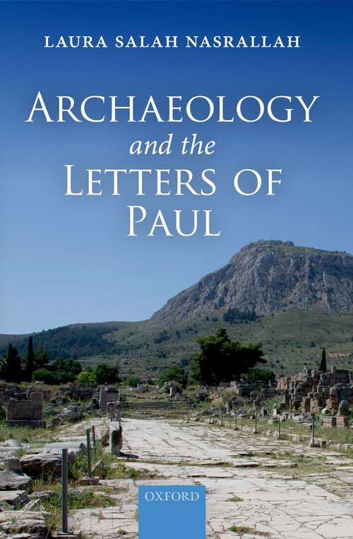 Book cover of Archaeology and the Letters of Paul