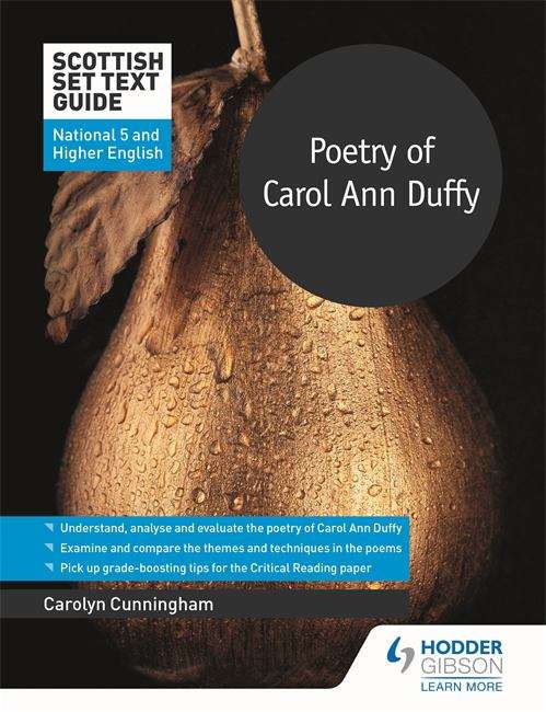 Book cover of Scottish Set Text Guide: Poetry of Carol Ann Duffy for National 5 and Higher English (Scottish Set Text Guides (PDF))