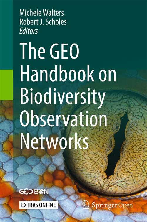 Book cover of The GEO Handbook on Biodiversity Observation Networks