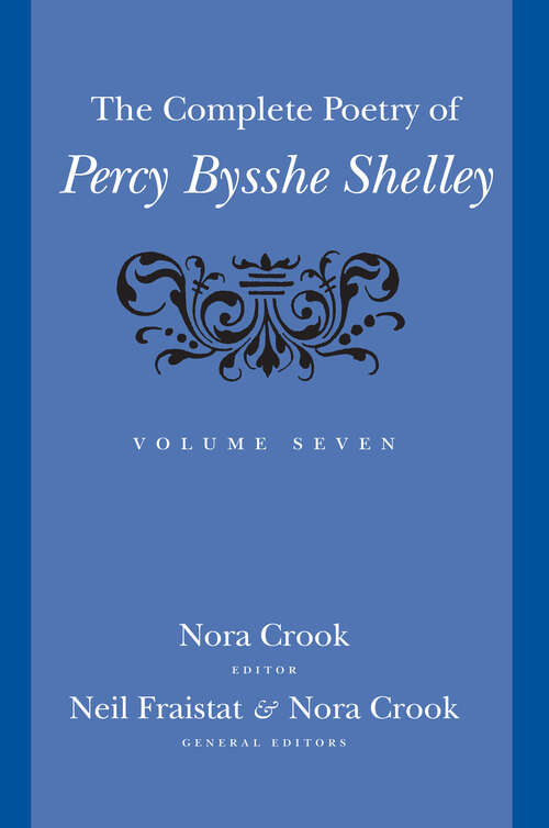 Book cover of The Complete Poetry of Percy Bysshe Shelley