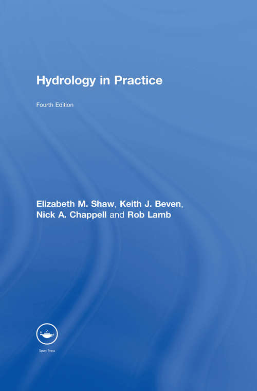Book cover of Hydrology in Practice (4)