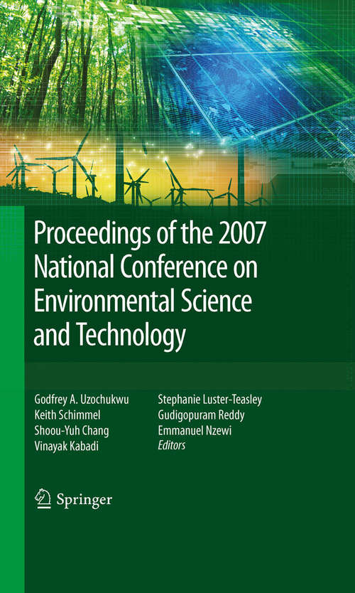 Book cover of Proceedings of the 2007 National Conference on Environmental Science and Technology (2009)