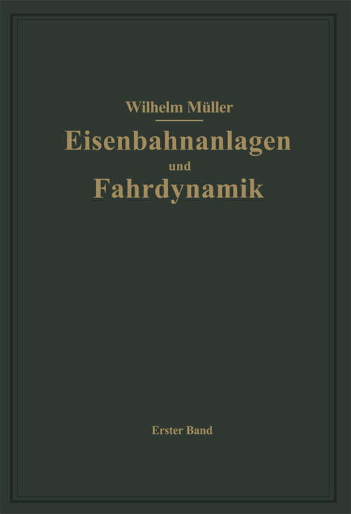 Book cover of Bahnhöfe und Fahrdynamik der Zugbildung (1950)