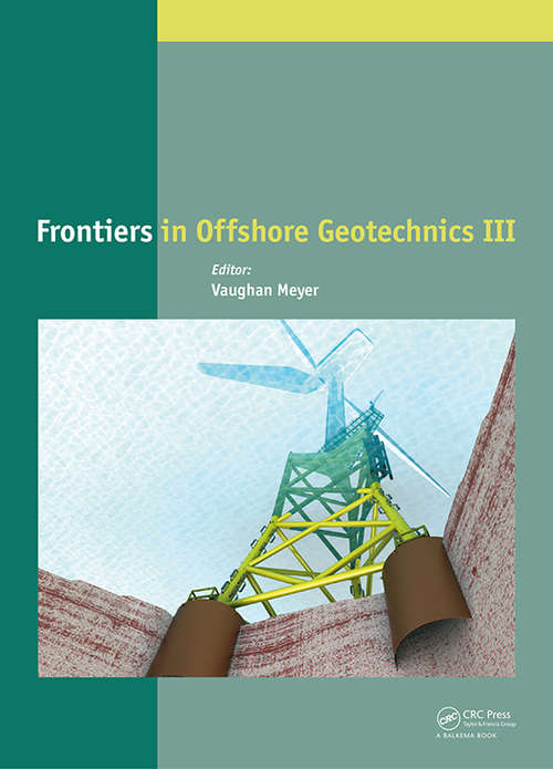 Book cover of Frontiers in Offshore Geotechnics III