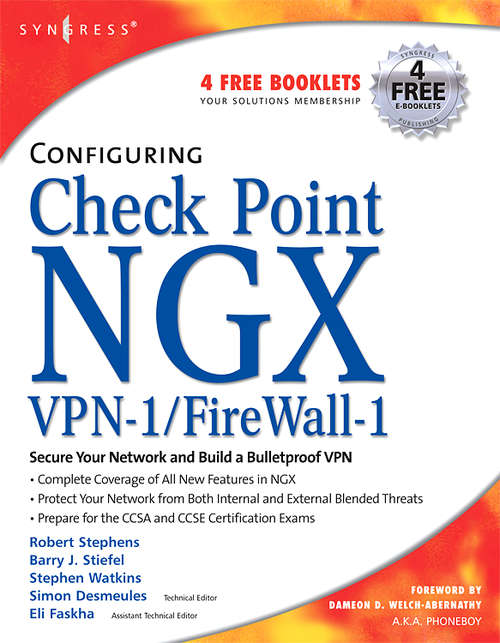 Book cover of Configuring Check Point NGX VPN-1/Firewall-1