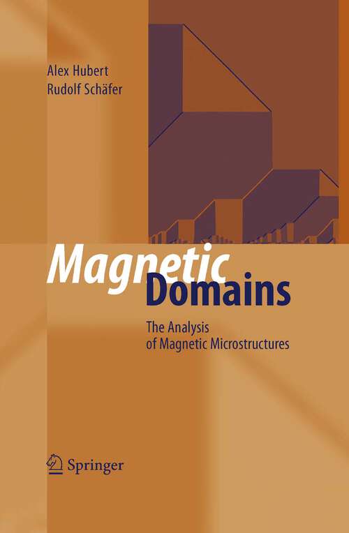 Book cover of Magnetic Domains: The Analysis of Magnetic Microstructures (1998)