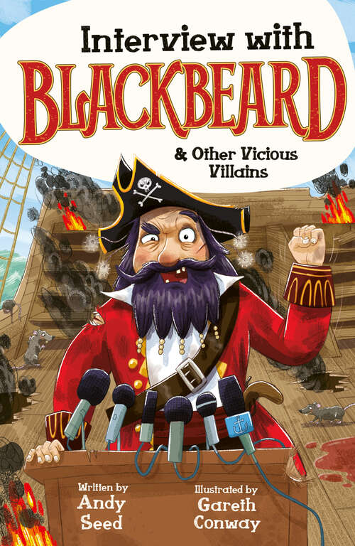 Book cover of Interview with Blackbeard & Other Vicious Villains: And Other Vicious Villains (Interview with)
