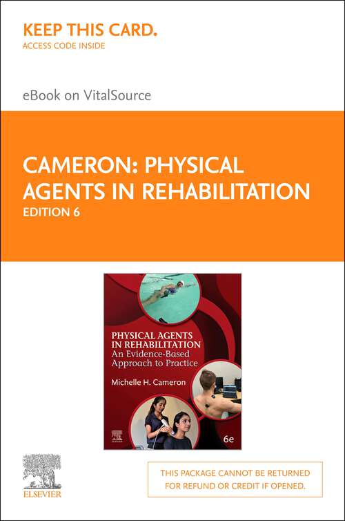 Book cover of Physical Agents in Rehabilitation - E Book: An Evidence-Based Approach to Practice (6)