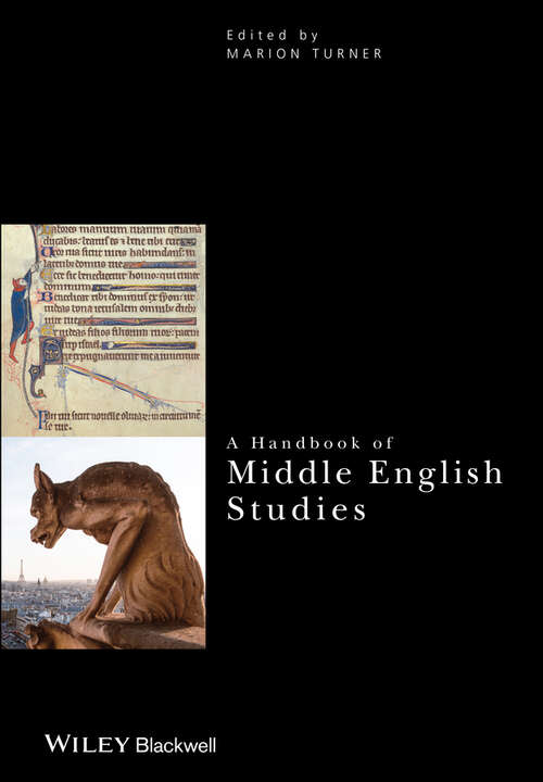 Book cover of A Handbook of Middle English Studies (Critical Theory Handbooks)