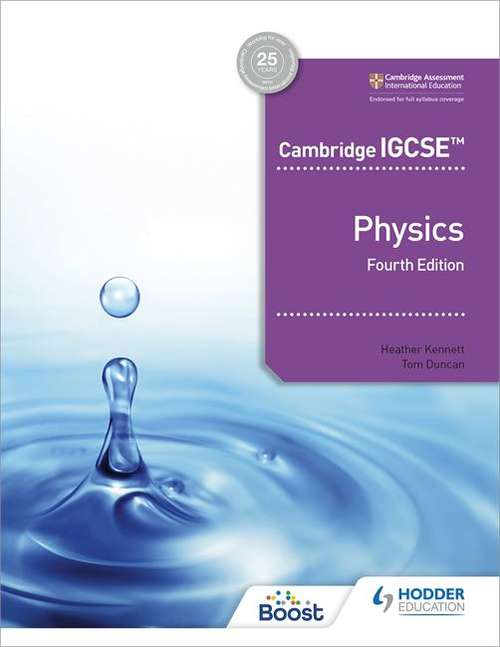 Book cover of Cambridge IGCSE™ Physics 4th edition