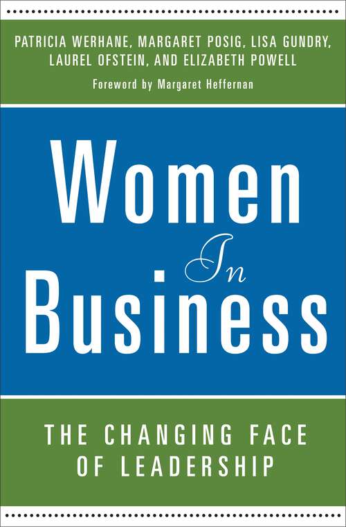 Book cover of Women in Business: The Changing Face of Leadership