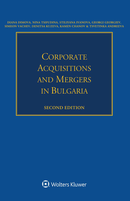 Book cover of Corporate Acquisitions and Mergers in Bulgaria (2)