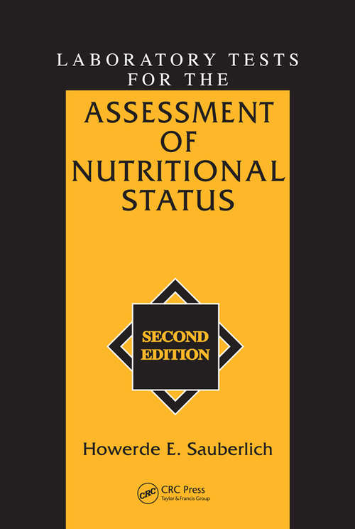 Book cover of Laboratory Tests for the Assessment of Nutritional Status (2)