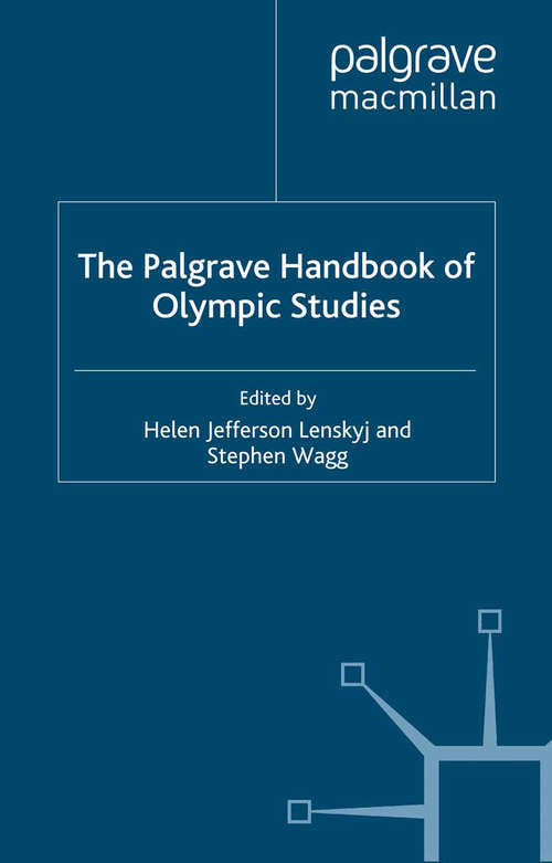 Book cover of The Palgrave Handbook of Olympic Studies (2012)