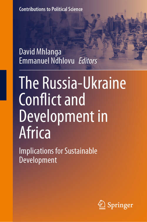 Book cover of The Russia-Ukraine Conflict and Development in Africa: Implications for Sustainable Development (2024) (Contributions to Political Science)