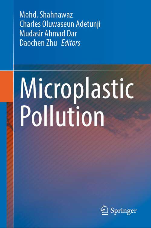 Book cover of Microplastic Pollution (2024)