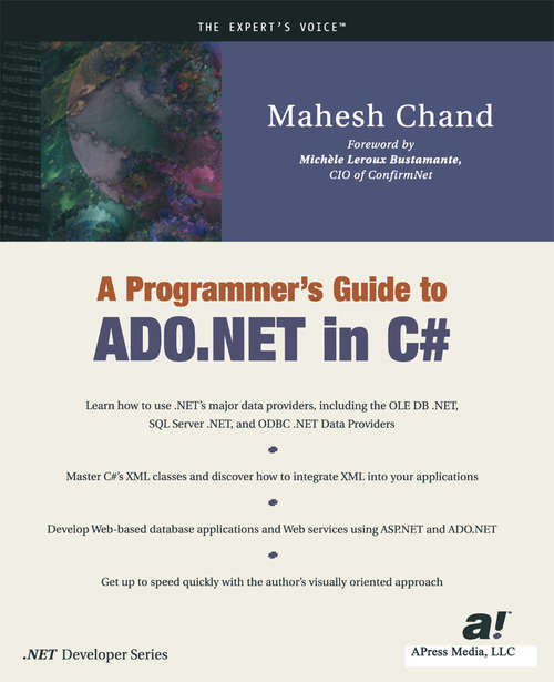 Book cover of A Programmer’s Guide to ADO.NET in C# (1st ed.)