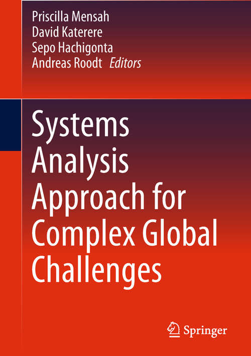 Book cover of Systems Analysis Approach for Complex Global Challenges