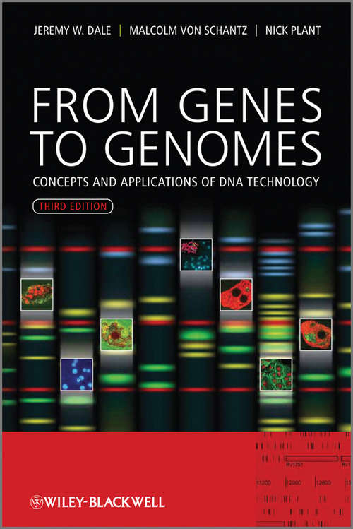 Book cover of From Genes to Genomes: Concepts and Applications of DNA Technology (3)