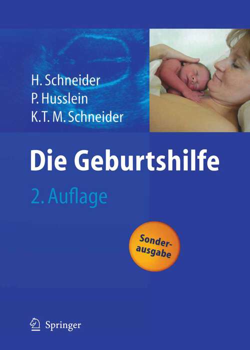 Book cover of Die Geburtshilfe (2. Aufl. 2004)