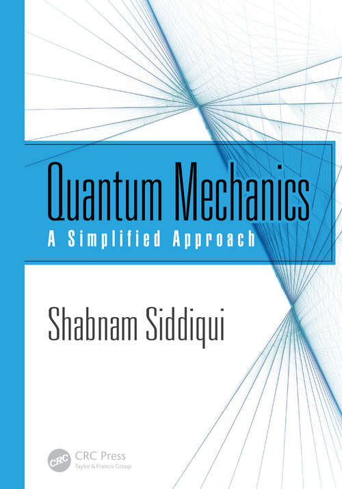 Book cover of Quantum Mechanics: A Simplified Approach