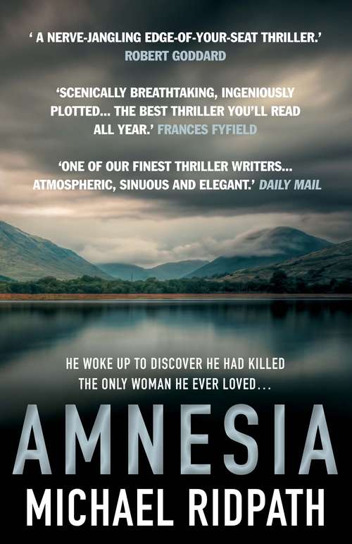 Book cover of Amnesia: An 'ingenious' and 'twisting novel', perfect for fans of Peter Lovesey and William Ryan (Main)