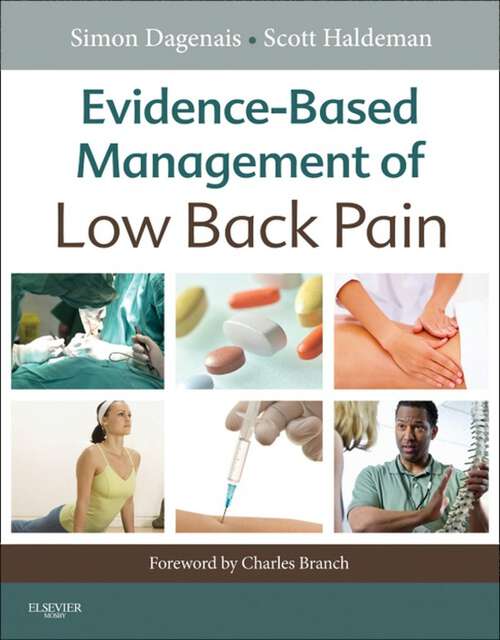 Book cover of Evidence-Based Management of Low Back Pain - E-Book: Evidence-Based Management of Low Back Pain - E-Book