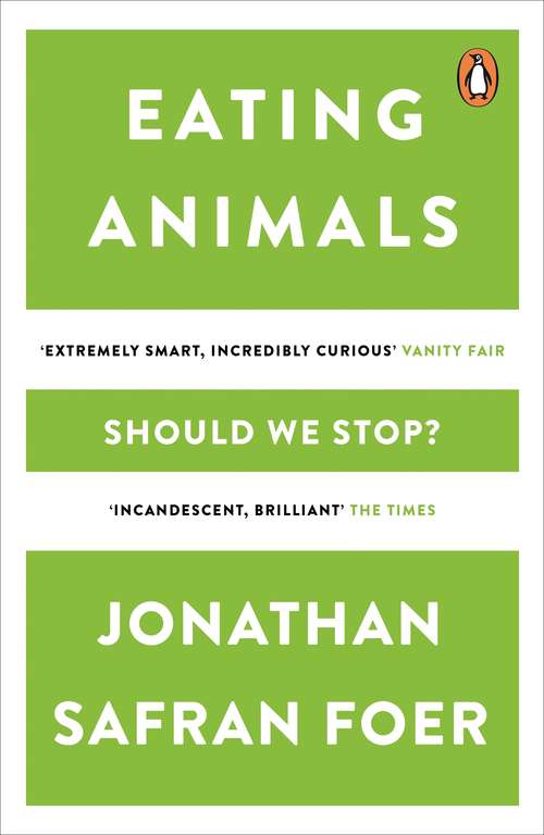 Book cover of Eating Animals