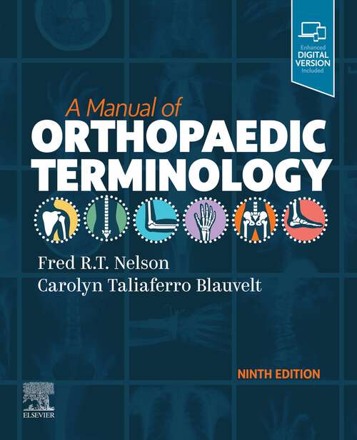 Book cover of A Manual of Orthopaedic Terminology, E-Book (9)