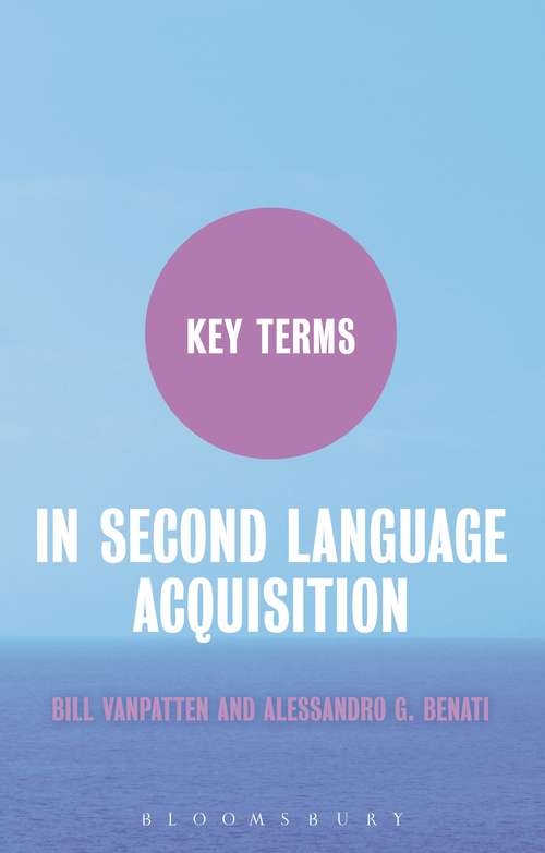 Book cover of Key Terms in Second Language Acquisition (2) (Key Terms)