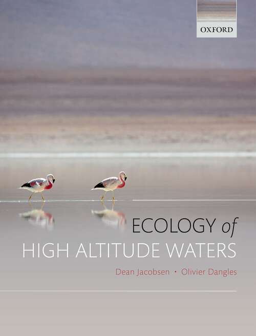 Book cover of Ecology of High Altitude Waters