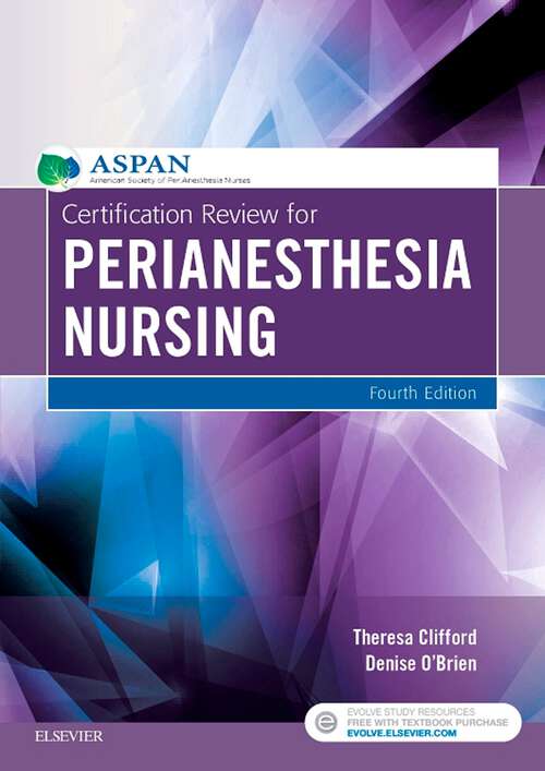 Book cover of Certification Review for PeriAnesthesia Nursing - E-Book (3)