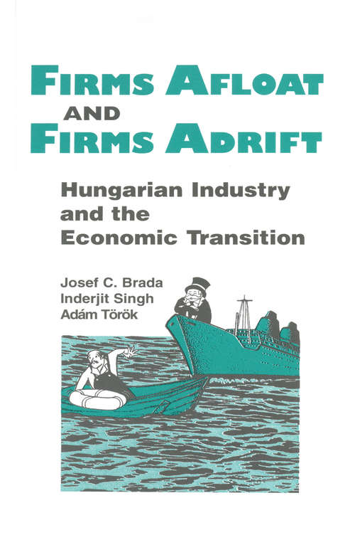 Book cover of Firms Afloat and Firms Adrift: Hungarian Industry and Economic Transition
