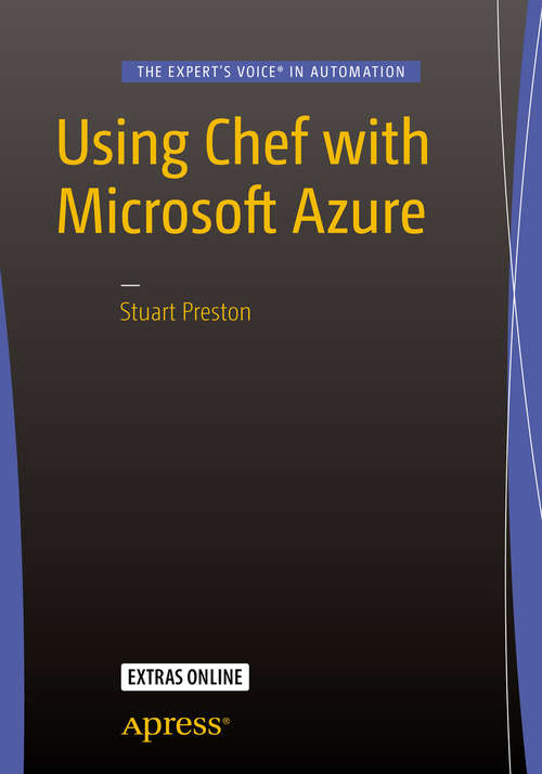 Book cover of Using Chef with Microsoft Azure (1st ed.)