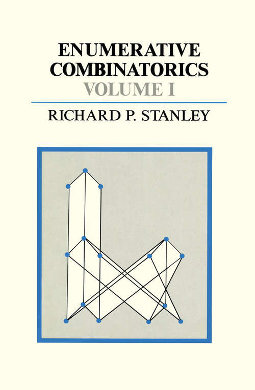 Book cover of Enumerative Combinatorics: (pdf) (1986) (The Wadsworth & Brooks/Cole Mathematics Series #1)