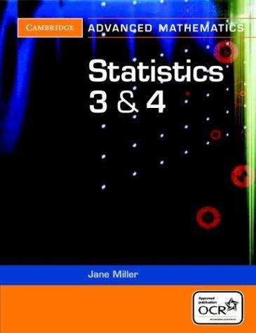 Book cover of Statistics 3 And 4 (PDF)