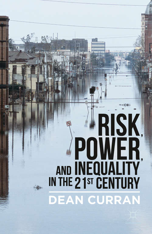 Book cover of Risk, Power, and Inequality in the 21st Century (1st ed. 2016)