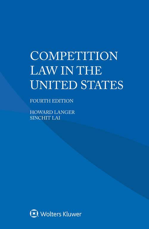 Book cover of Competition Law in the United States (4)