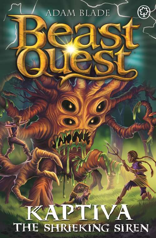 Book cover of Kaptiva the Shrieking Siren: Series 28 Book 3 (Beast Quest #1053)