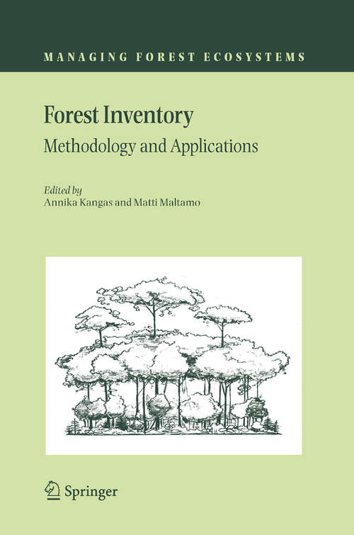 Book cover of Forest Inventory: Methodology and Applications (2006) (Managing Forest Ecosystems #10)