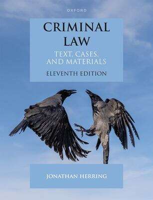 Book cover of Criminal Law: (pdf) (11)