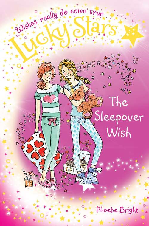 Book cover of Lucky Stars 8: The Sleepover Wish