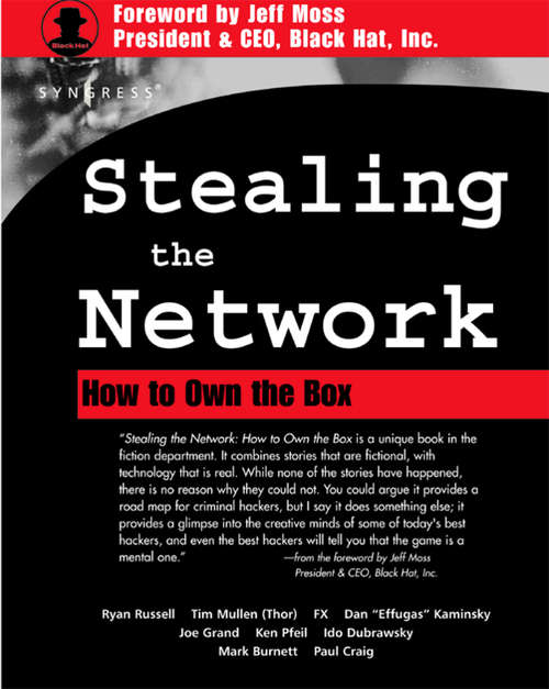 Book cover of Stealing The Network: How to Own the Box (Cyber-Fiction)