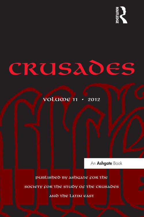 Book cover of Crusades: Volume 11 (Crusades)