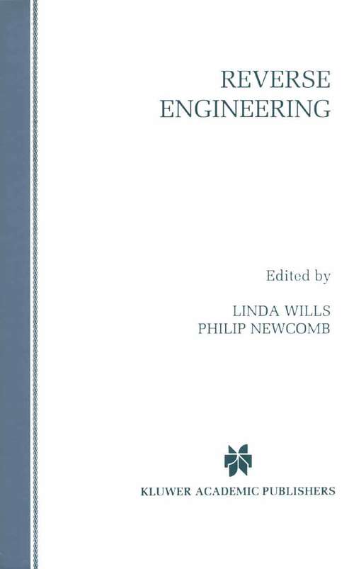 Book cover of Reverse Engineering (1996)