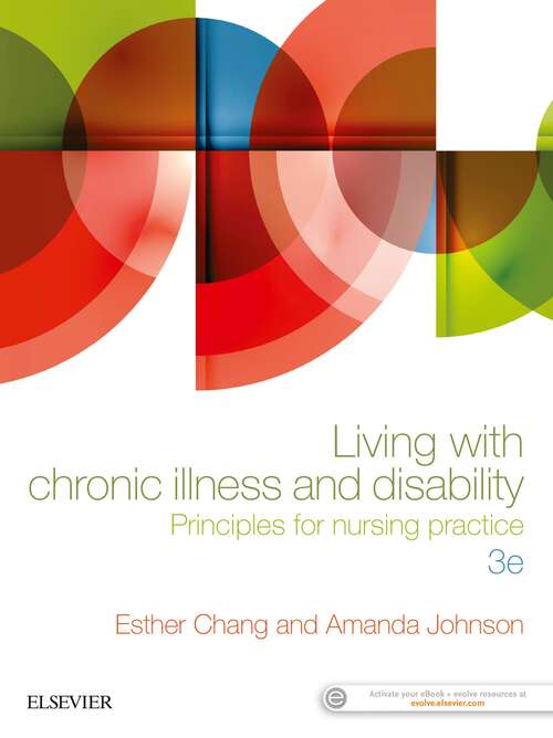 Book cover of Living with Chronic Illness and Disability - eBook: Principles for nursing practice (3)