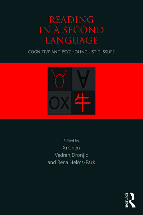 Book cover of Reading in a Second Language: Cognitive and Psycholinguistic Issues